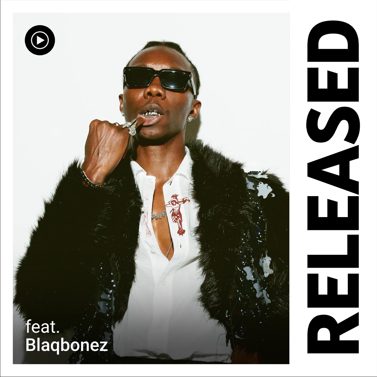 choccitymusic's tweet photo. Blaqbonez is the cover star for Released playlist on @youtubemusic 🤩 

Go stream IKEBE 3000 now! https://t.co/hq627jchSQ