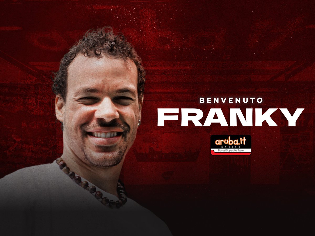 ArubaRacing's tweet photo. 🔴 BENVENUTO FRANKY 🔴
📰 Franco Morbidelli and the https://t.co/ES1eGJRMEz Racing – Ducati team together in the 2027 FIM Superbike World Championship
🇮🇹 https://t.co/RTcwm2N2Kq
🇬🇧 https://t.co/YlFYFukOcF
@ducaticorse @WorldSBK #ForzaDucati https://t.co/JKvTwocuDn