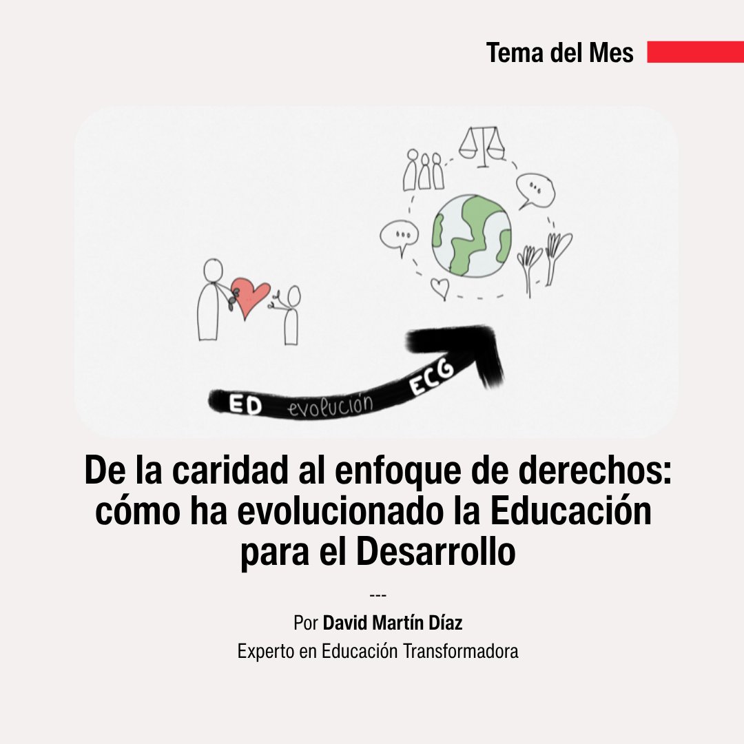 CuadernosP's tweet photo. Evolución de la Edu. para el Desarrollo: del enfoque asistencial a la Ciudadanía Global 🌍

Ejemplos y prácticas para que centros de Primaria, Secundaria y Universidades avancen hacia propuestas transformadoras. Por David Martín https://t.co/i0qan7oEoy https://t.co/sKiZ088kwd