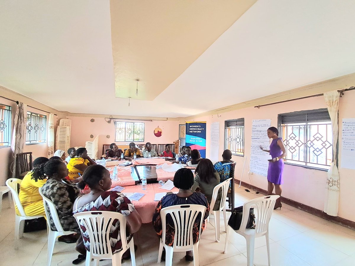 WDNUganda's tweet photo. @IWOP2023 listening to experiences from women #Western, Eastern &amp; Northern region to inform for inclusive public participation in public life &amp; a conducive political culture that promotes peaceful, fair &amp; accountable participation @wdn_africa @wdn https://t.co/nls6zfL04d