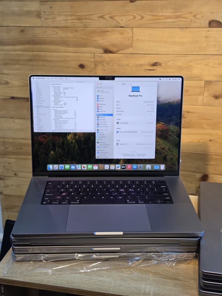 Infinitydevices's tweet photo. 🇺🇸 *_Macbook Pro 2021 16" M1 Pro 16/1TB (Laptop &amp; Charger) N1.4M_*

🇺🇸 *_Macbook Pro 2021 16" M1 Pro 32/2TB BH91 CC:128 (Laptop &amp; Charger) 1.7M_* https://t.co/7pjRR5dDY4