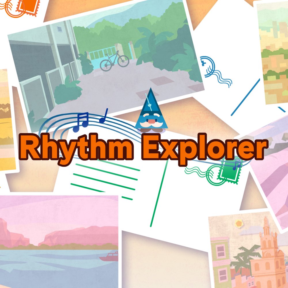 FVStudioBoston's tweet photo. “Rhythm Explorer” lets kids explore musical traditions and test their sense of rhythm🎶 Get an insider scoop on the project’s creative process from the game’s creators at @carnegiehall and FableVision: https://t.co/KoOBQpXGVW https://t.co/CWd7xeyw5g