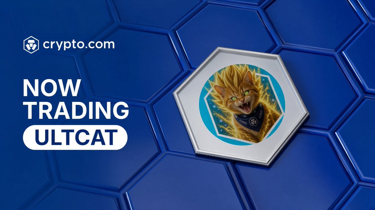 UltraCatOnCro's tweet photo. 🚨 GIVEAWAY ALERT 🚨

$ULTCAT is now available for trading in the https://t.co/wPAUoLxSei App

Purchase $ULTCAT easily with USD, EUR, and 20+ fiat currencies

👉 https://t.co/u3SQ7cW9ib

🔹️LIKE
🔹️COMMENT 
🔹️RT

WINNERS 🏆 PICKED LIVE IN SPACE

https://t.co/xNiosVTyqF https://t.co/d8b92os5IF