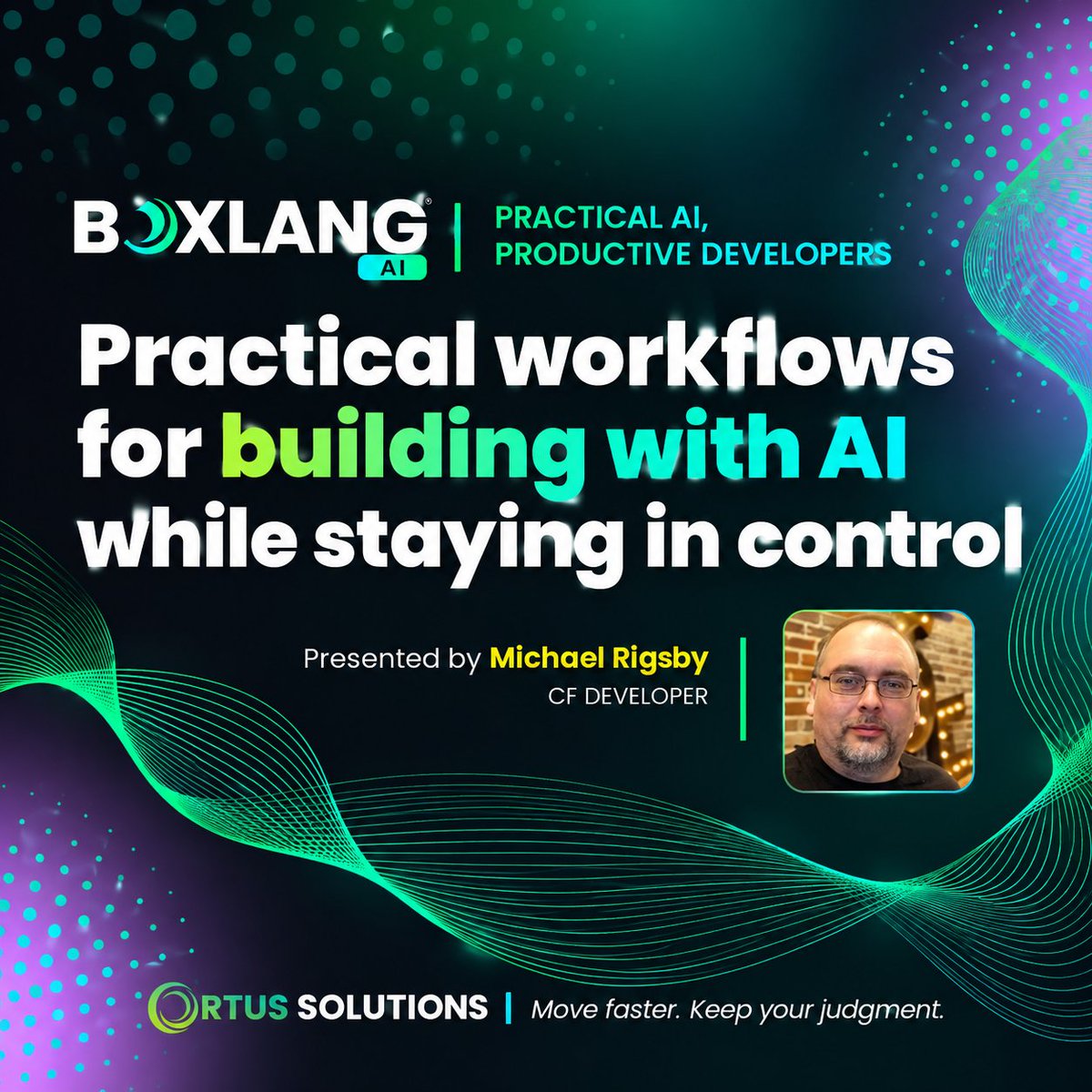 ortussolutions's tweet photo. 🤖 AI is everywhere. But is it actually making developers more productive?

Michael Rigsby explores what practical AI adoption looks like for developers, focusing on where AI can genuinely improve workflows and help teams get more done.

Less hype. More practical AI. 💻

Watch the full session on https://t.co/bfL0v1WfzA

#AI #SoftwareDevelopment #DeveloperProductivity #Developers #DevCommunity