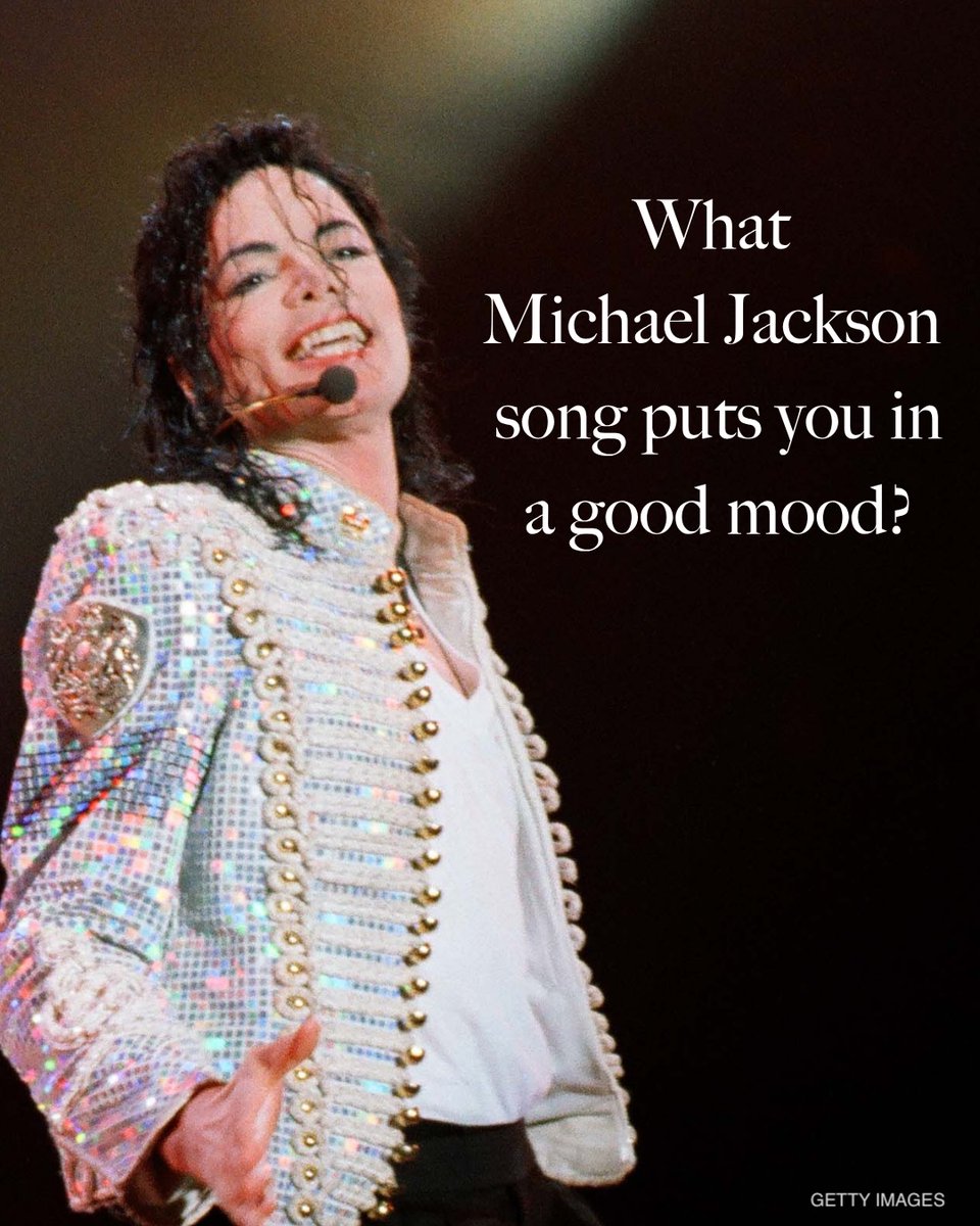 michaeljackson's tweet photo. #MondayMotivation When you’re dreading going back to work or school, what Michael Jackson song helps you reset and start your week strong? https://t.co/SUAPDF6YMd