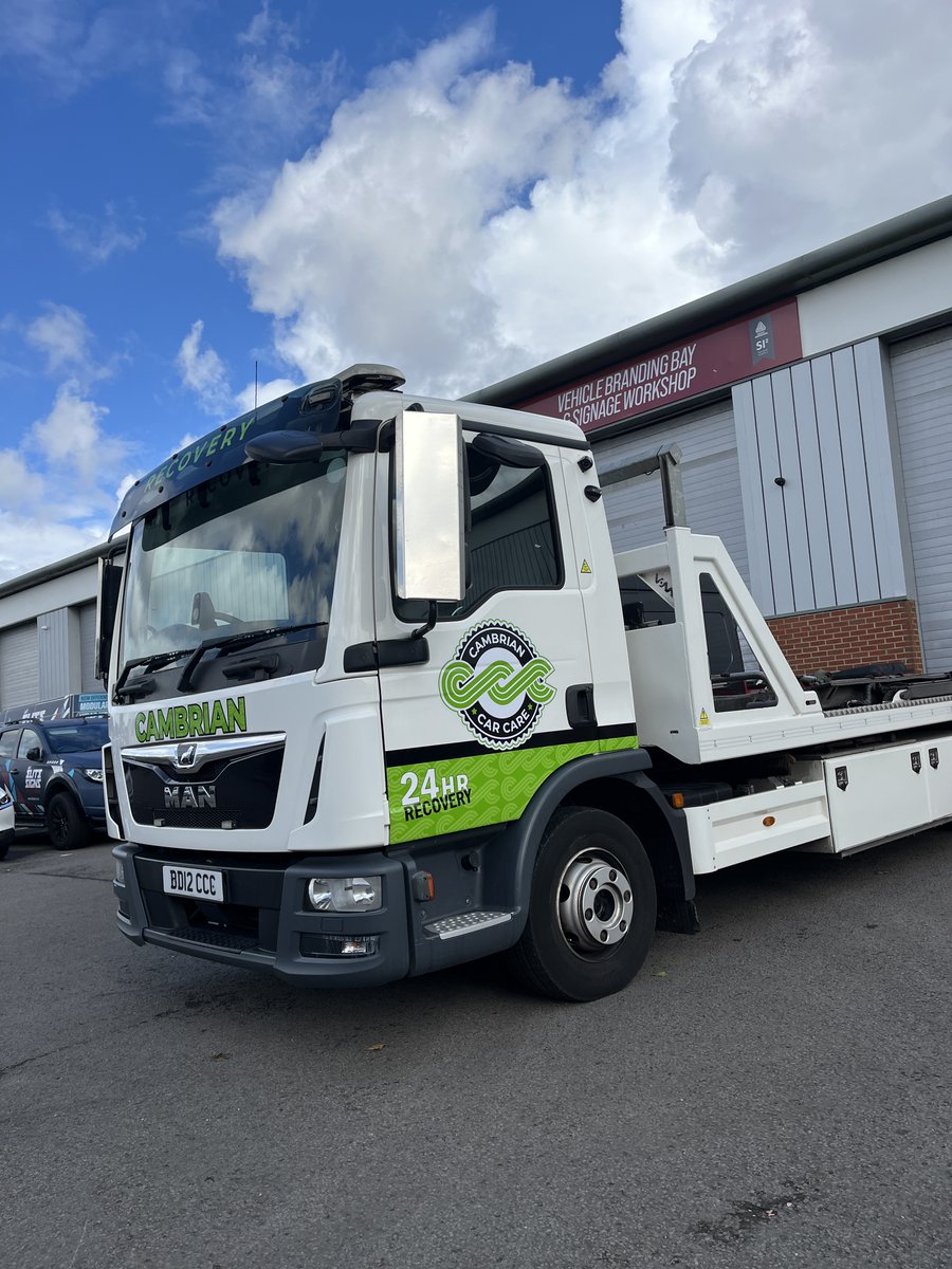 EliteSigns's tweet photo. Would someone recognise your fleet without reading the name? 

Cambrian’s vehicles + premises all carry one clear identity. 

#standoutwinbig https://t.co/9I4Y4Ru2Ej