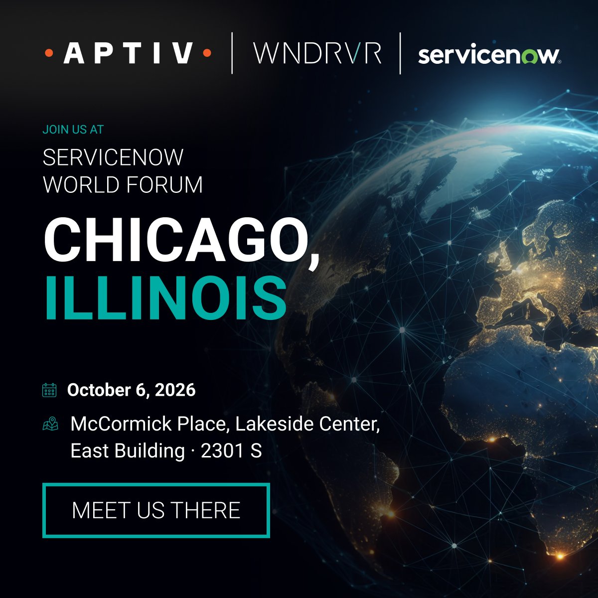 WindRiver's tweet photo. Tomorrow we will be attending the ServiceNow World Forum in Chicago! Stop by our booth and say hi -- we can't wait to meet you.

Check out this link for more info on upcoming ServiceNow events: https://t.co/voeb6RXLog https://t.co/3m3GcEyTYz