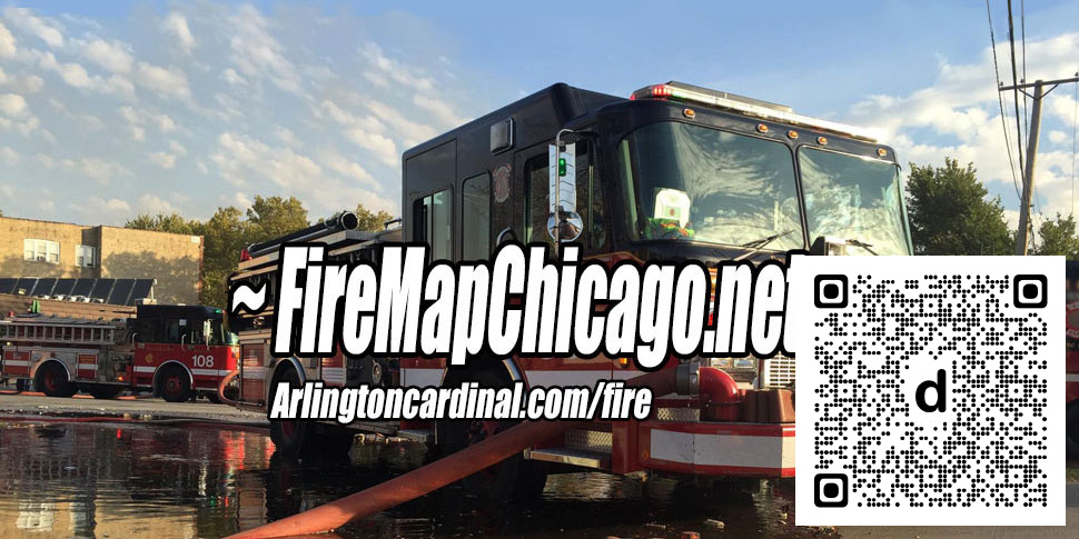 ChicagoFireMap's tweet photo. CRASH WITH INJURIES AND A UTILITY POLE DOWN DUNDEE RD AND QUENTIN RD PALATINE: 9:XX AM (MON OCT 5 2026) ...  Palatine firefighters and paramedics working at the scene of a crash with injuries at Dundee Rd and Quentin Rd Palatine. Report of a crash with injuries… dlvr.​it/TVnN88 https://t.co/6BivAe7wBt