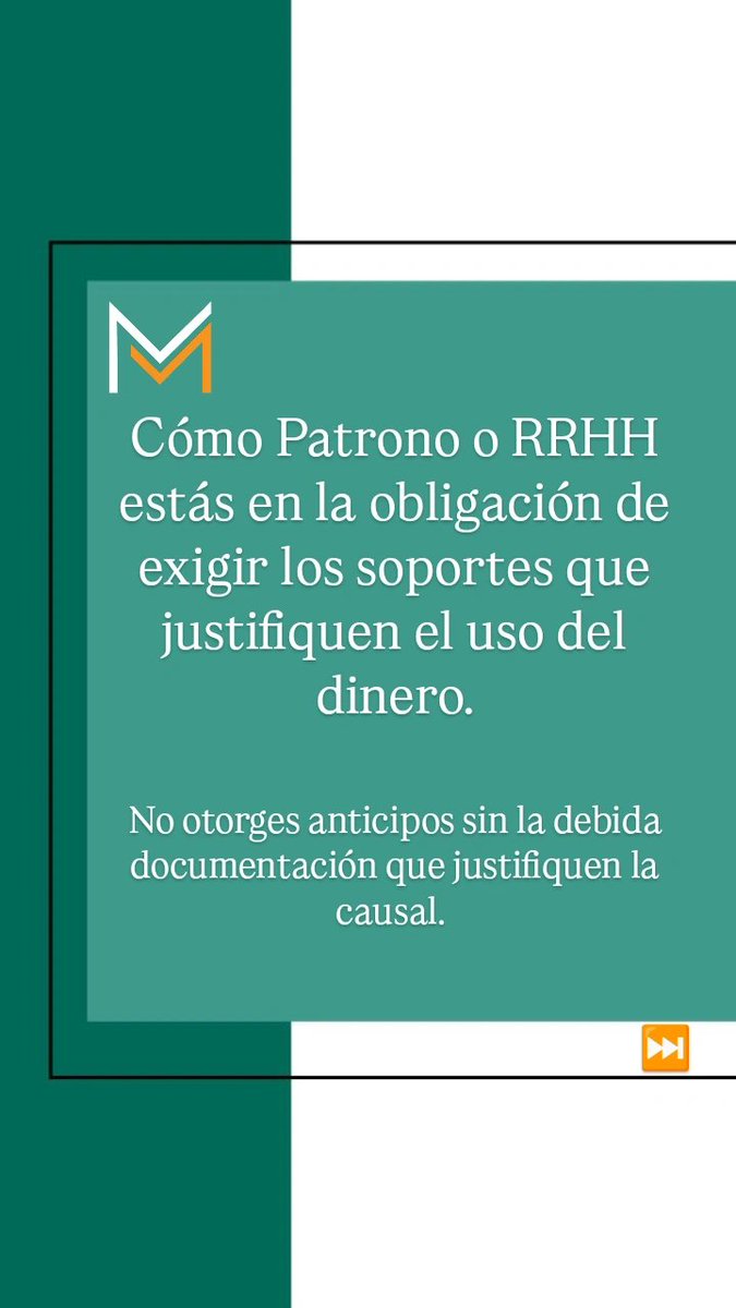 m7medina's tweet photo. Lo que debes saber sobre el artículo 144 de la LOTTT y los anticipos de Prestaciones Sociales, aquí te lo explico...
Si necesitas apoyo contáctanos y con mucho gusto te asesoramos en cuánto al ámbito laboral se refiere
#asesoria #gestiontalentohumano #laboral #parafiscales #rrhh https://t.co/CCdneFi1t4