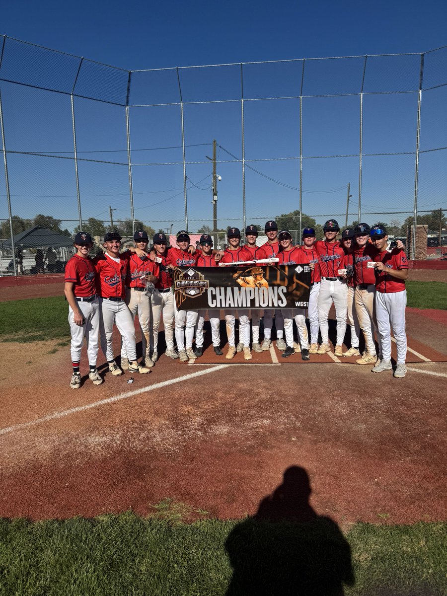 PrepBaseball_CO's tweet photo. 𝑪𝒐𝒍𝒐𝒓𝒂𝒅𝒐 𝑭𝒂𝒍𝒍 𝑪𝒉𝒂𝒎𝒑𝒊𝒐𝒏𝒔𝒉𝒊𝒑𝒔

Upperclass Champions: Team Colorado

Underclass Champions: Elite Bartos

@coeliteathletic 

#BeSeen #ColoradoBaseball #COFallChamps https://t.co/CcbBtH4skh