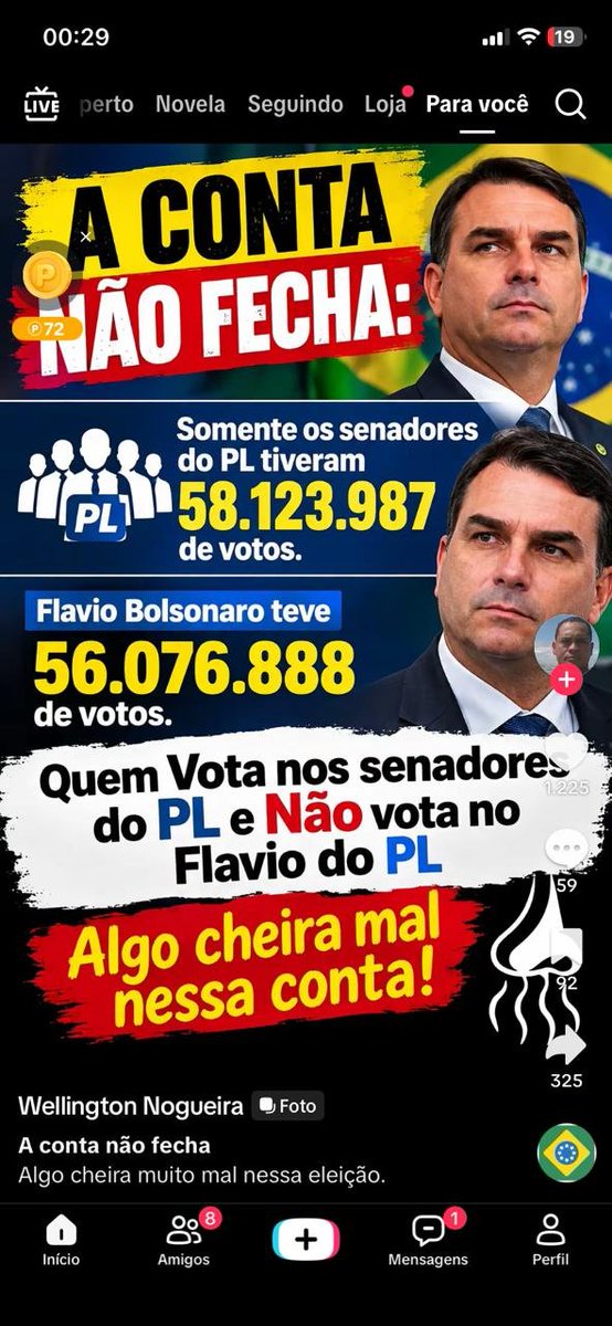 LuizJuliano4's tweet photo. Mais um "mistério" eleitoral brasileiro. https://t.co/jwlNyBKGm0