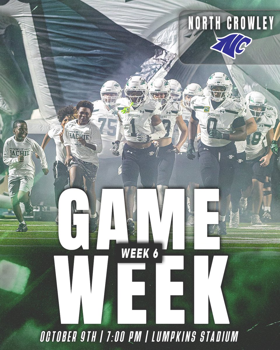 NDNFootball's tweet photo. NDN Football is Back 👊

🆚 North Crowley HS
📅 Friday, Oct. 9 | 7:00 PM 
🏟️ Lumpkins Stadium | Waxahachie, TX
📺 NFHS / YouTube 
📸 @sherry_milliken https://t.co/mM2dQ3uwzB