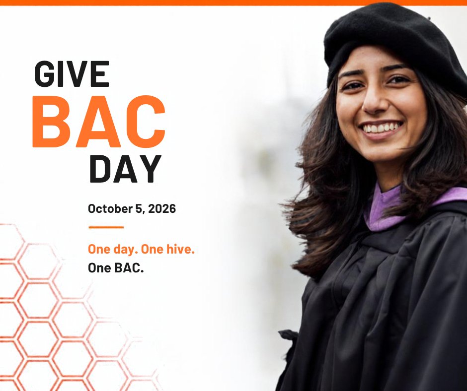 TheBACBoston's tweet photo. It’s World Architecture Day—and Give BAC Day!
Your gift helps make design education more accessible and can help us unlock a $25,00 gift from BAC Trustee Emerita Judy Nitsch.

One Day. One Hive. One BAC.
Give today: https://t.co/6gbeVWlZ7r
#WorldArchitectureDay #GiveBACDay https://t.co/IfQOeY7ehW