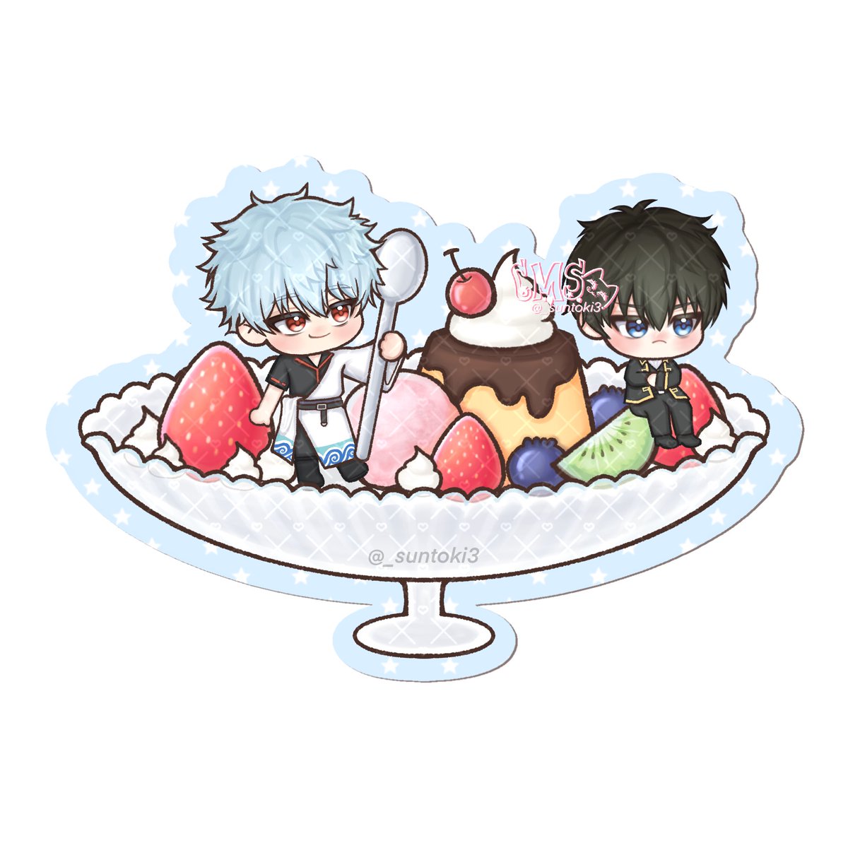 _suntoki3's tweet photo. ⠀⠀    1005 Ginhiji day! 🍓🚬
⠀⠀⠀⠀
#銀土の日
#銀土 https://t.co/gk68Tsp5KZ