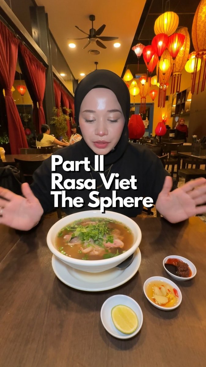 CatLovers6's tweet photo. Part II: Rekomendasi restoran masakan Vietnam autentik di Bangsar, Kuala Lumpur: Rasa Viet, The Sphere, Bangsar South. https://t.co/PzXkZxh9ts