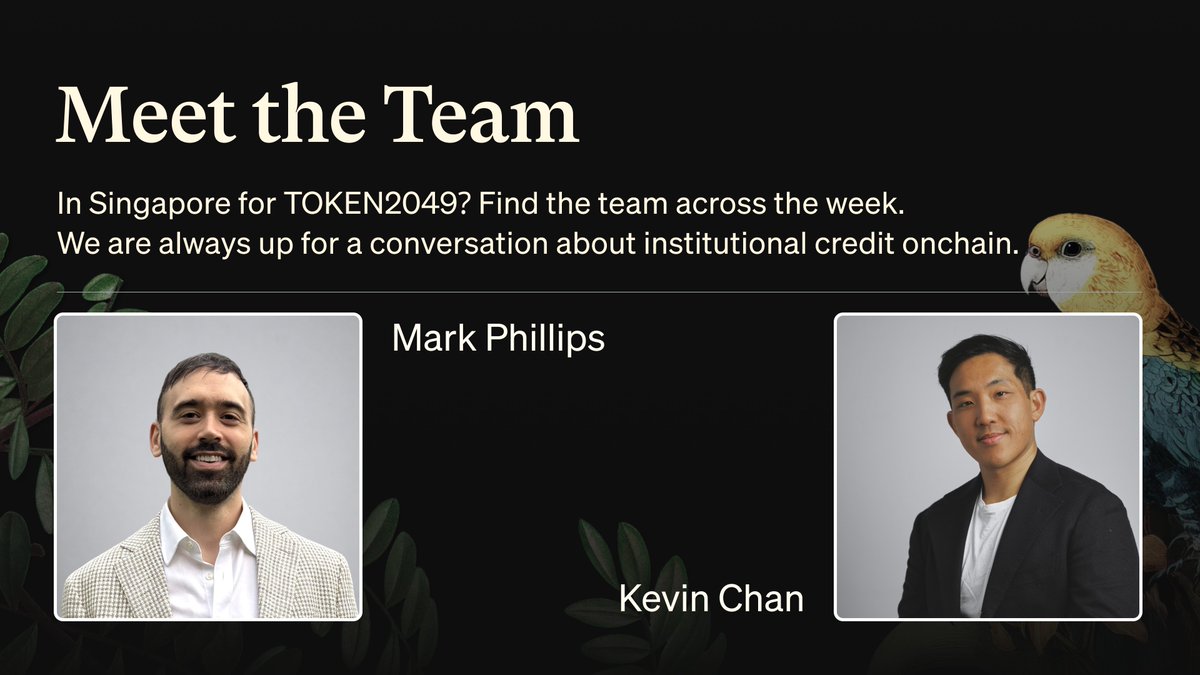 grovedotfinance's tweet photo. The Grove team is heading to Singapore for TOKEN2049, 7–8 October.

If you are working on tokenized credit, stablecoin distribution, or institutional onchain allocation, we want to meet.

Reach out. Enter the Grove. https://t.co/t9BWHR2ZdI