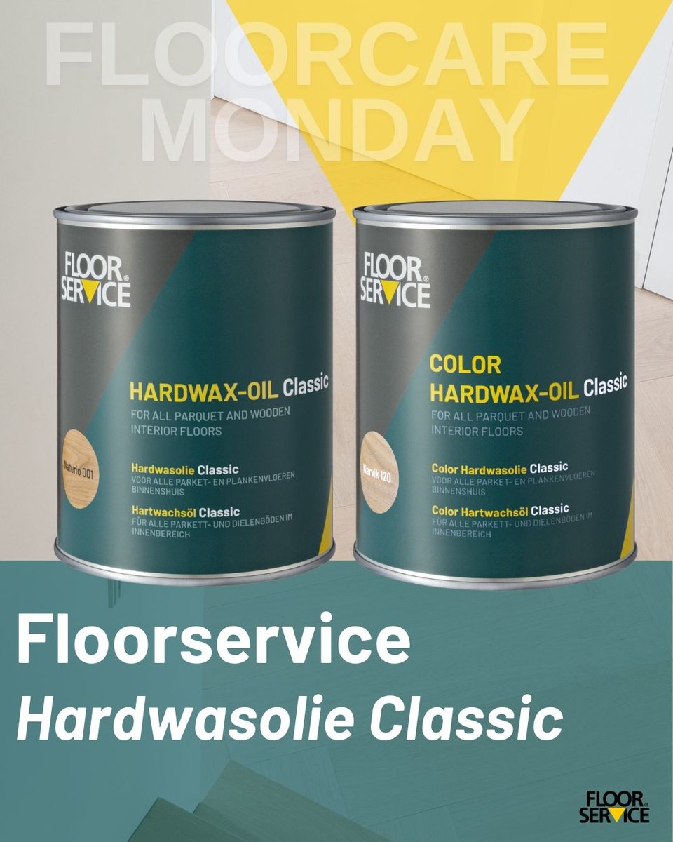Overmat's tweet photo. 🧼 FloorCare Monday
Met Floorservice Hardwasolie Classic beschermt u houten vloeren en blijft de natuurlijke uitstraling van het hout behouden.
Ook verkrijgbaar als Color Hardwasolie Classic in verschillende kleuren.
#floorservice #overmat #overmatindustries #thefloortechnicians https://t.co/TVE8zs7Bmh