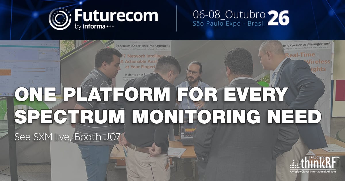 thinkrf's tweet photo. Heading to #Futurecom next week? Find thinkRF at Booth J071, Ontario Pavilion, Oct 6–8. See SXM live – continuous, AI and ML-driven spectrum intelligence, real-time not drive-test reports. Slots limited – register https://t.co/8NuoTPyHQI
#Futurecom #spectrumrevolution #thinkRF https://t.co/zexRaX5QCg