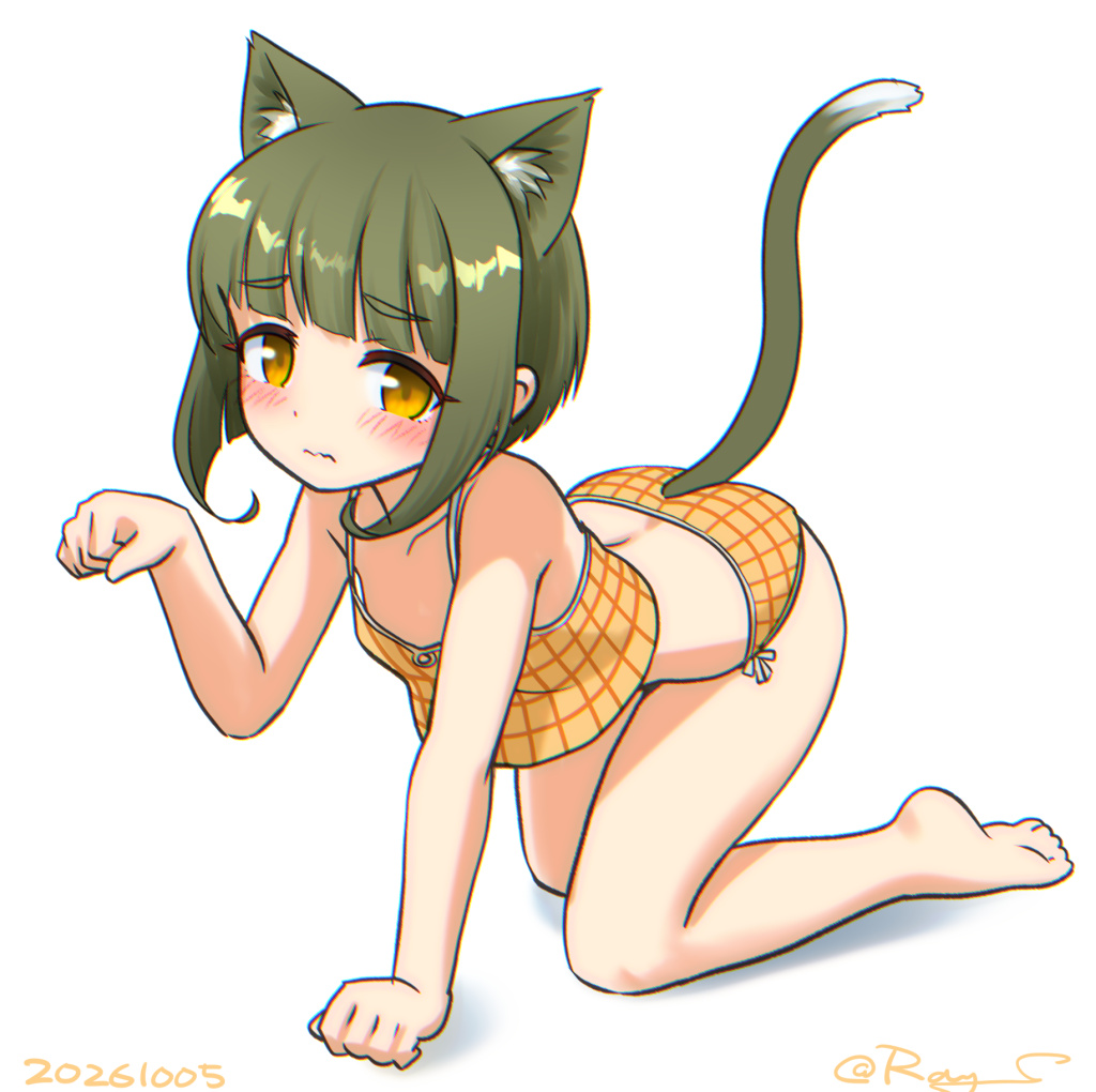 Ray___S's tweet photo. たかにゃみ
#艦これ版深夜の真剣お絵描き60分一本勝負 
#艦これ版真剣お絵描き60分一本勝負_20261005 https://t.co/7vCUlZMQnO