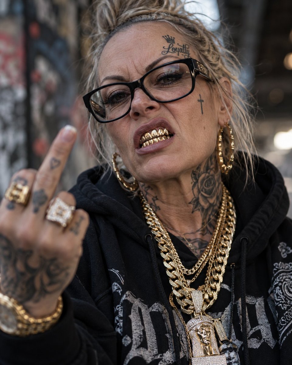 Dominator426's tweet photo. PIMP milf portrait 😁
#AIart️️️️️️️️️️️️️️️️️️️️️️️️️️️️️️️️️️️️️️️️️️️️️️️️️️️ #PIMP #milf #woman #gold #portrait #digitalart #digitalartworks https://t.co/IF1cc3AEYv