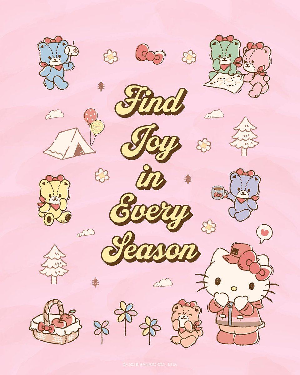 hellokitty's tweet photo. Every season has something worth smiling about✨ Tag a bestie! #mondaymotivation https://t.co/nWG9e8CDGu