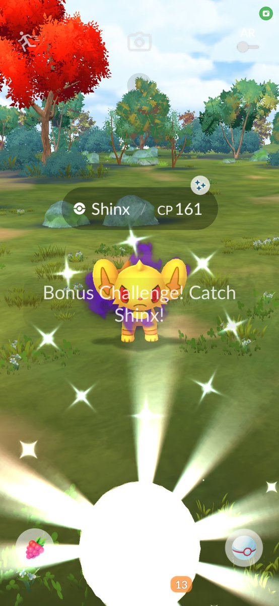 FilthyPoke's tweet photo. Shiny Shadow Shinx! Cute! 💫#PokémonGo #ShinyPokémon https://t.co/Fu3vDDcQG4