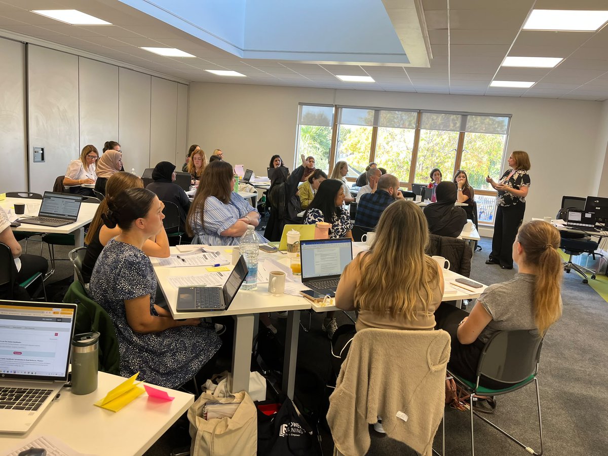 NewVisEngHub's tweet photo. Brilliant attendance at our RWI 'Making a Strong Start' training today! Our Reception teams deepened their expertise to embed key routines and deliver effective teaching right from the start of term. https://t.co/3CRCsfM7yh