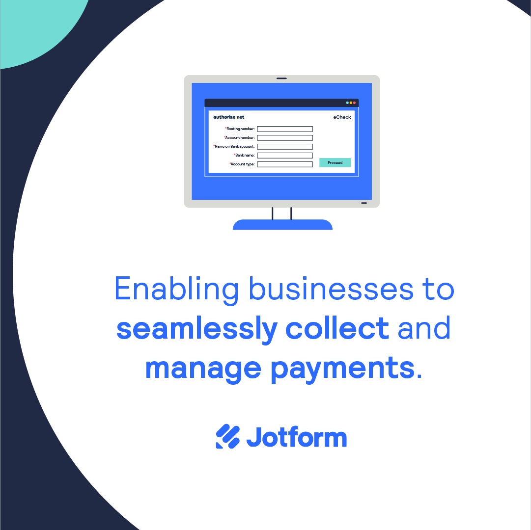 AuthorizeNet's tweet photo. @AuthorizeNet integrates with Jotform to streamline payment, donation, and subscription collection using customizable forms—with merchant acquiring available through Visa Acceptance Solutions.

Learn more: https://t.co/EaBfGCMc8z https://t.co/sAdLeRS0Gm