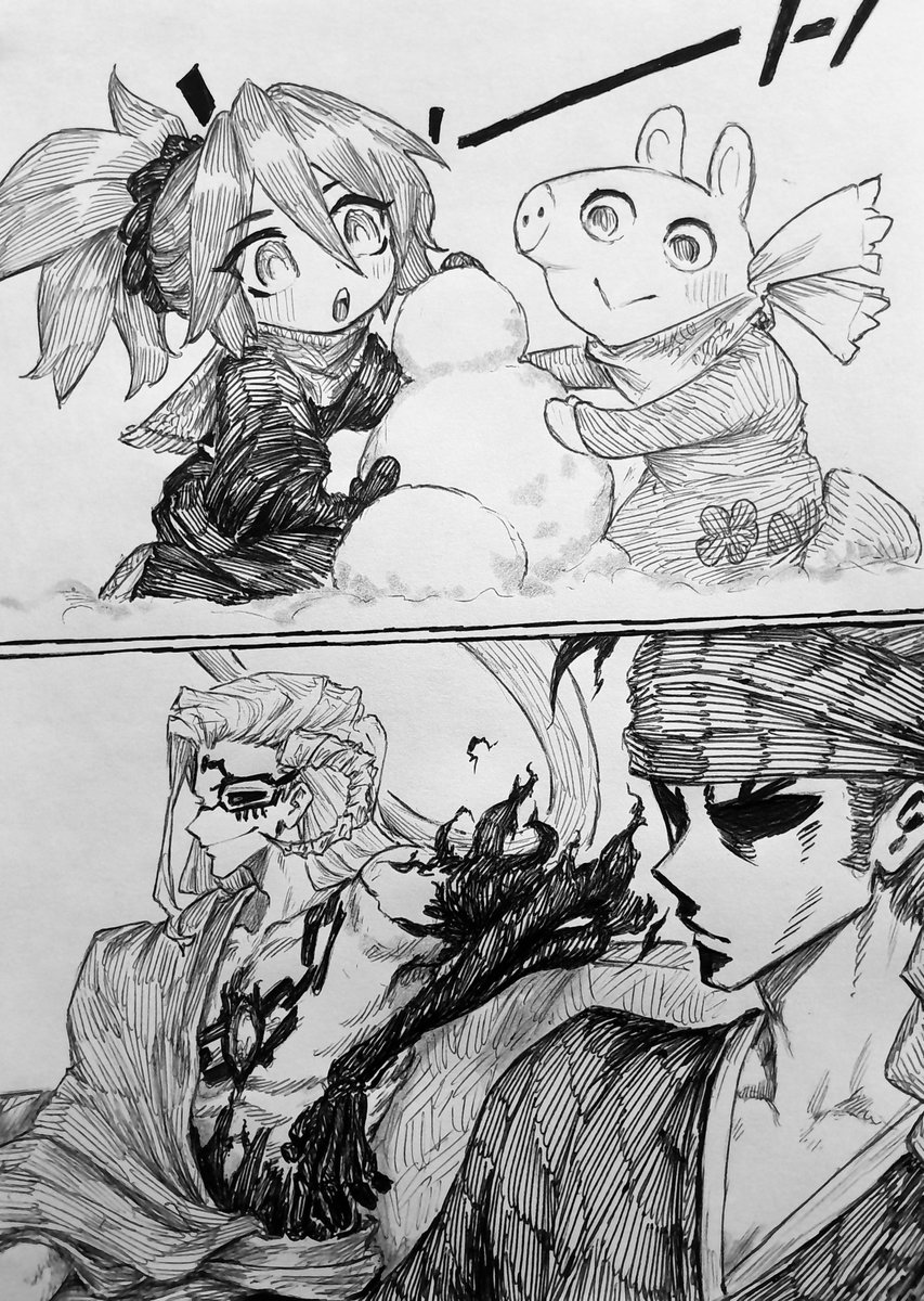Starbind_S's tweet photo. First Snow of Winter.
#Bleach https://t.co/q6MZ7lRBqK