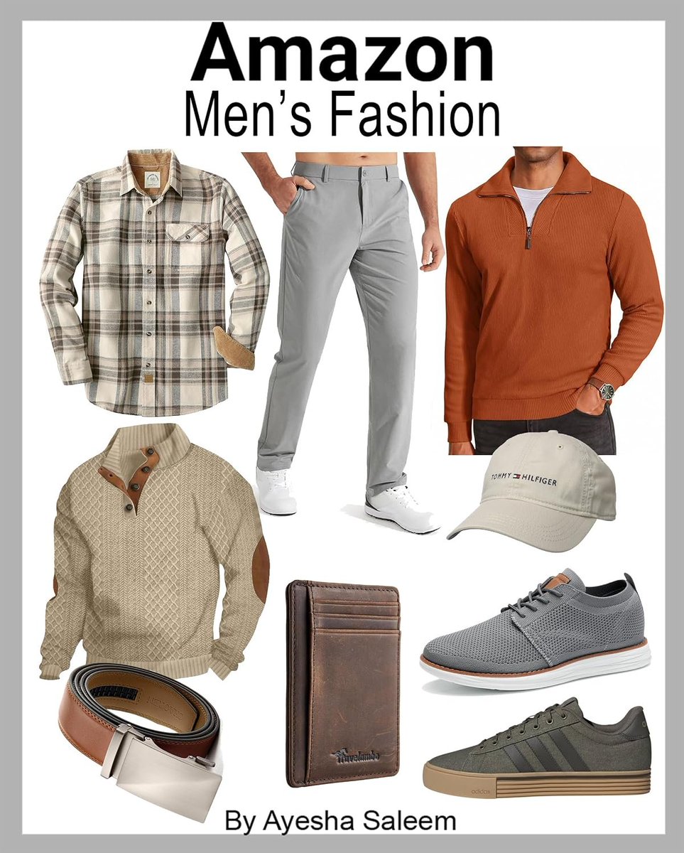 HumbleAttitude1's tweet photo. Found some top picks for men's style! From casual to chic...
https://t.co/fkHxCtglc8
#ad 
#MensFashion #AmazonFinds #StyleEssentials #shirts #pants #shoes #belt #wallet https://t.co/tRTHwy1MOI