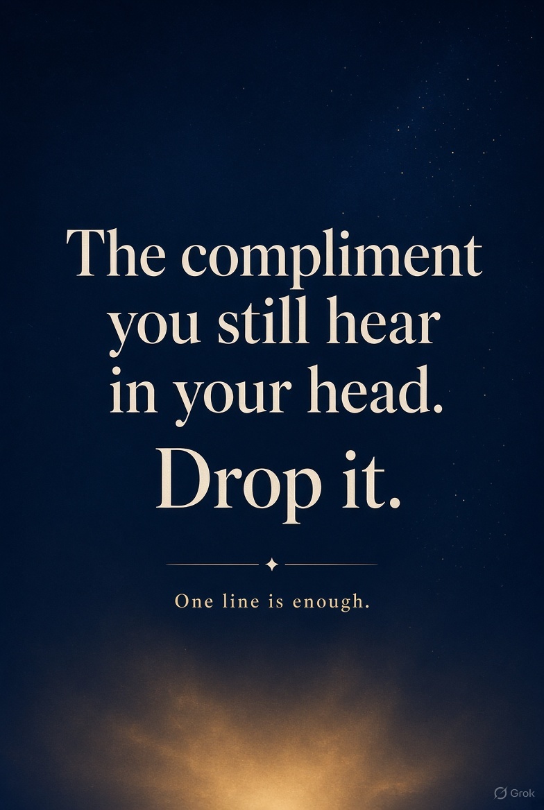 vijayku76116462's tweet photo. The compliment you still hear in your head. Drop it https://t.co/bdZ3Me76lI