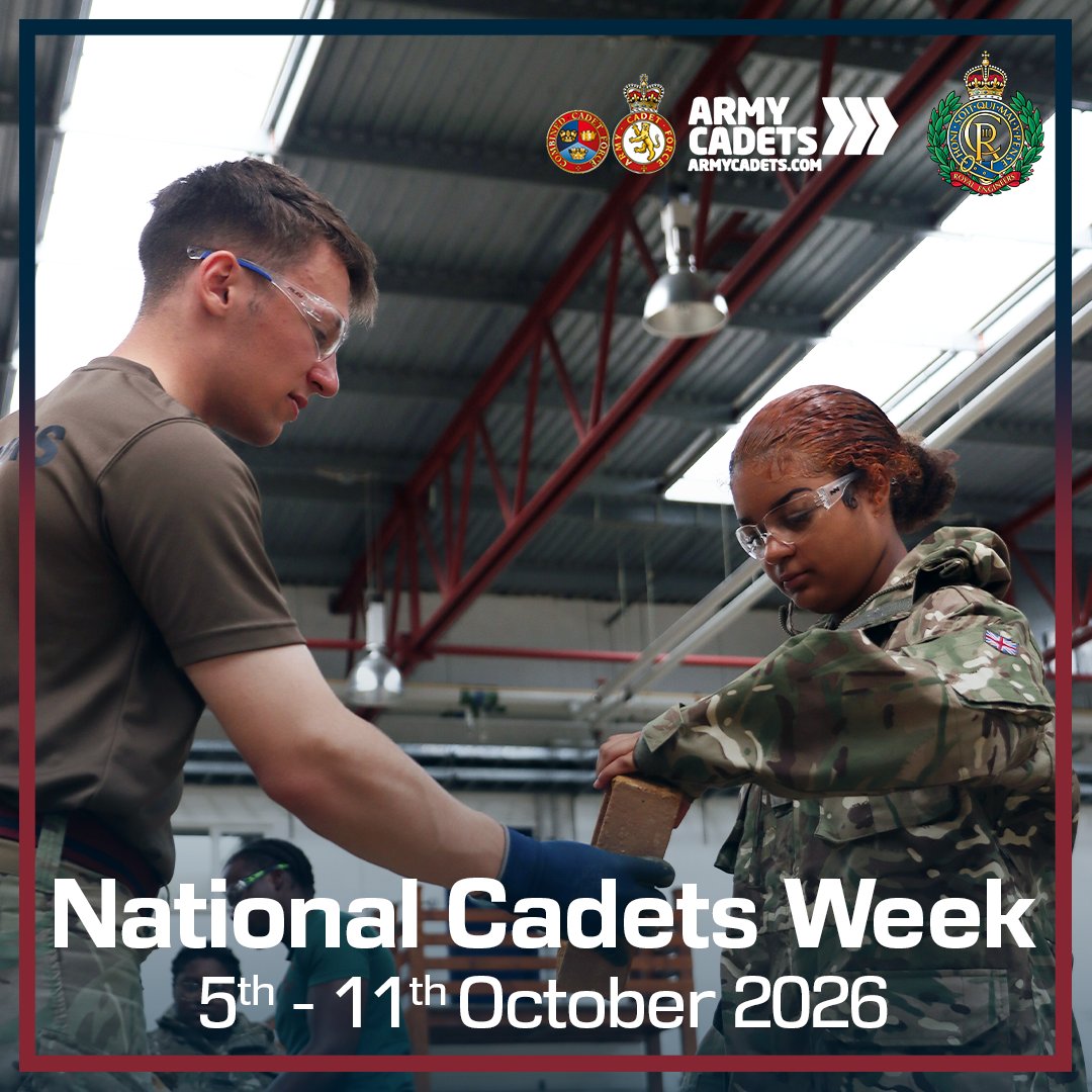 Proud_Sappers's tweet photo. This week we celebrate the Army Cadets and the range of activities they get involved in across the UK. We’ll be taking a closer look at what the available opportunities could be to young people in the #sapperfamily #nationalcadetweek #royalengineers https://t.co/0CRinXvdb6