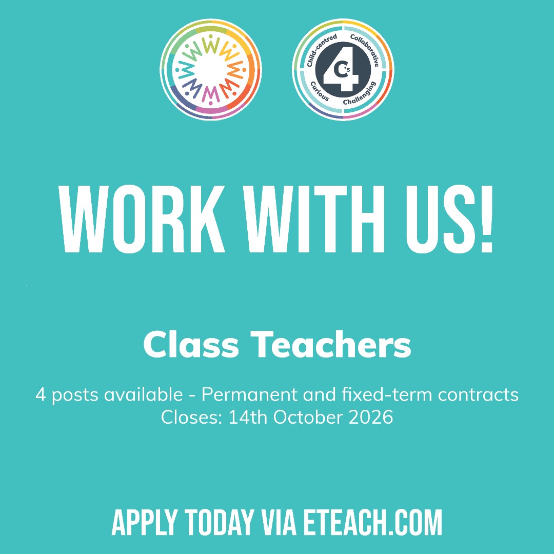 WhiteWoodsPAT1's tweet photo. Our children need you! 🫵

We're searching for the next generation of committed and enthusiastic Class Teachers to join our team across a number of schools within the Rotherham area.

Read more about each of the roles and apply today: 
https://t.co/bsPVwtIsyh https://t.co/EtRlJe1csQ