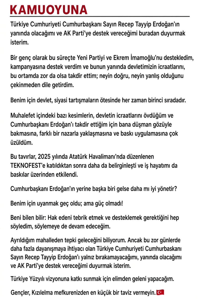 kaankrkcoglu's tweet photo. KAMUOYUNA; https://t.co/qwZLWzlPTQ