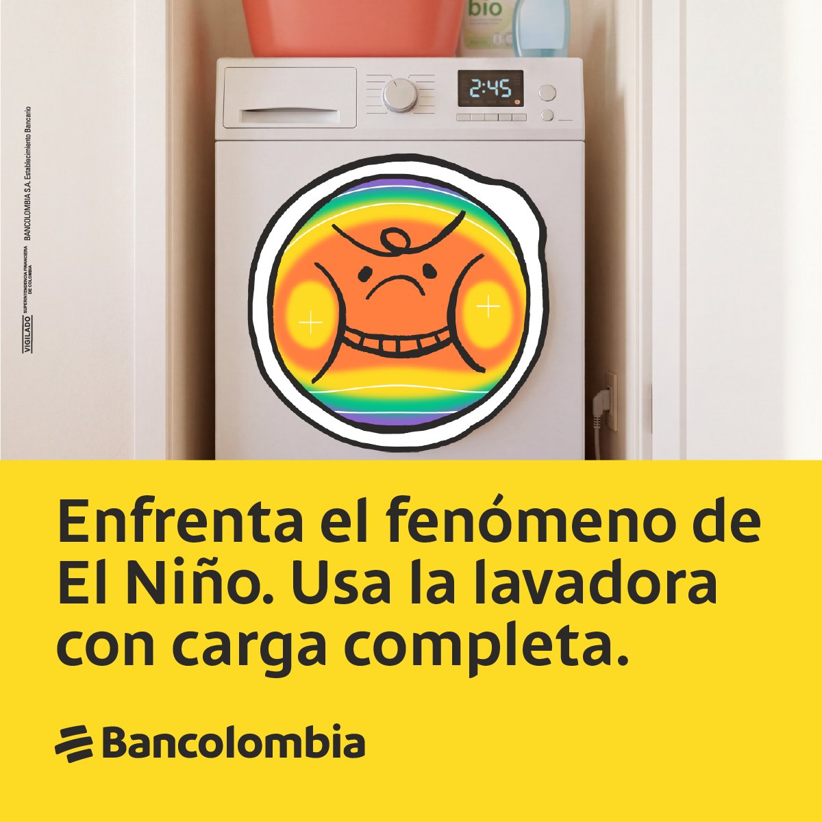 JonatanGarzon's tweet photo. El fenómeno de El Niño llega con fuerza. Ahorren agua y energía con pequeñas acciones para frenar su impacto y cuidar sus bolsillos. 

¡Cuiden sus bolsillos! https://t.co/TquKZZkGcb