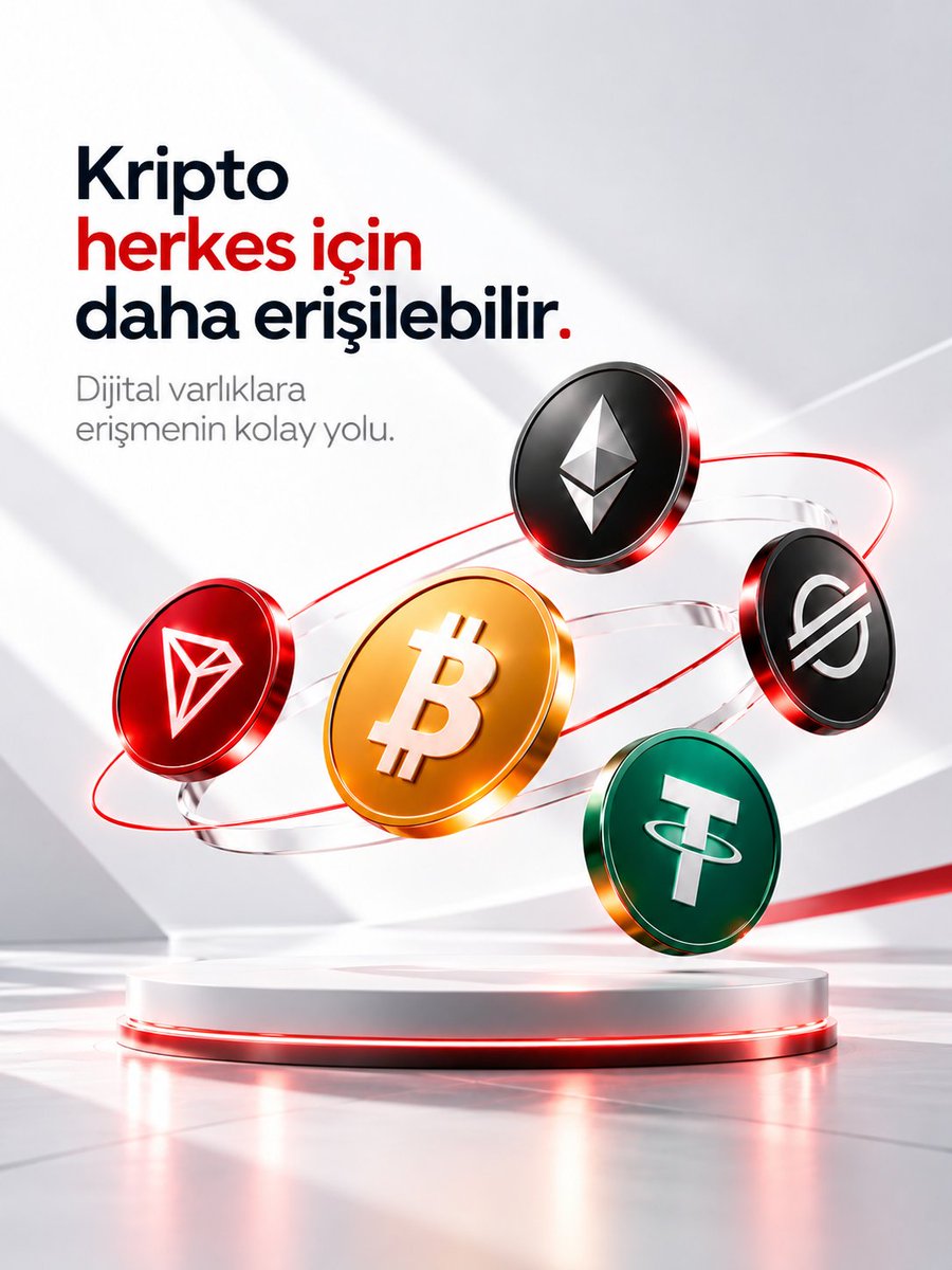 DyoreXcom's tweet photo. Kripto dünyası artık daha yakın. 📷
Bitcoin’den Ethereum’a, dijital varlıkların dünyasını DyoreX ile keşfet.
Herkes için Kripto. https://t.co/FJbRYcR9vb