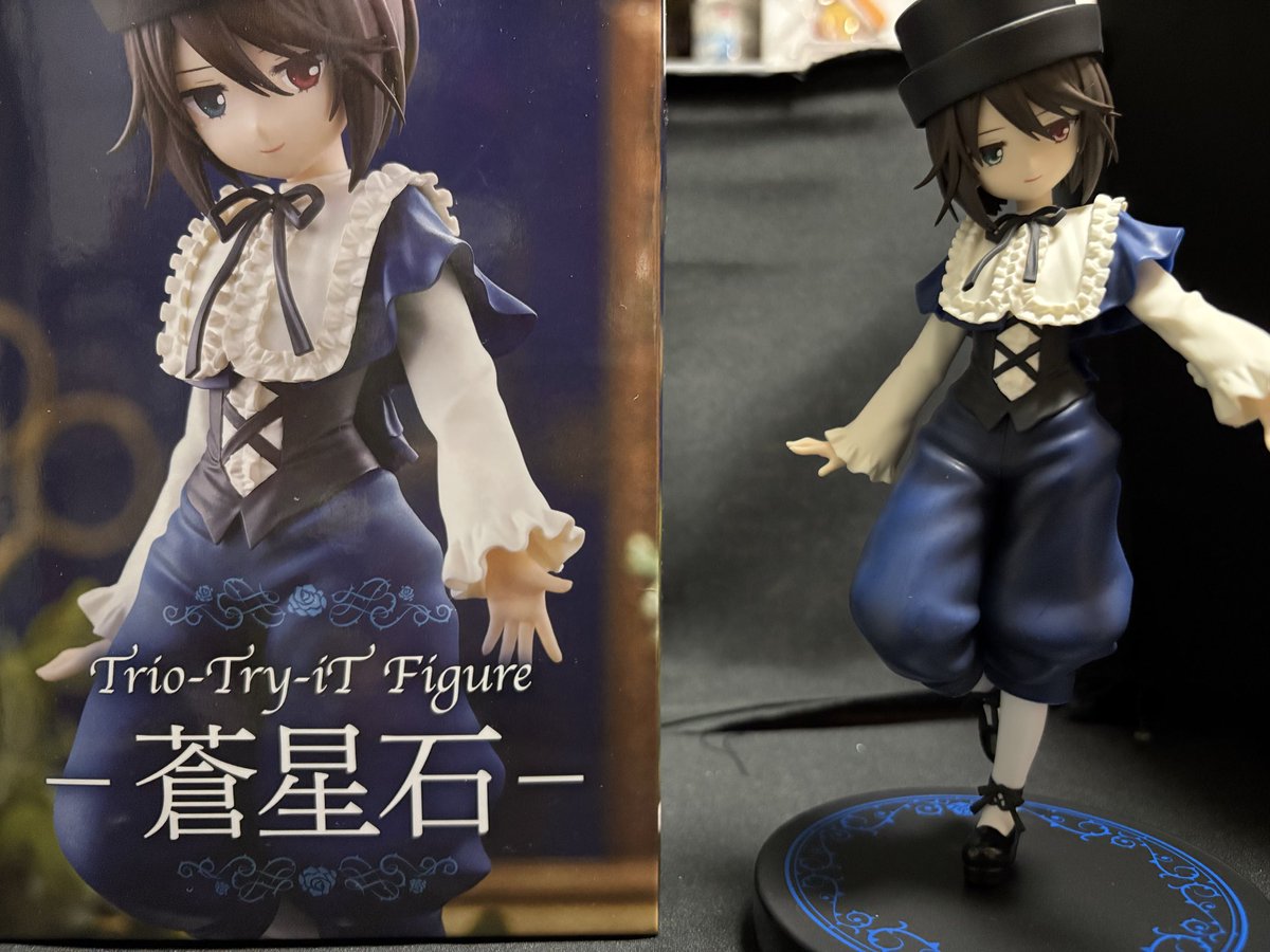 rikugaSecond's tweet photo. プライズで出たローゼンメイデンの蒼星石、BOOKOFFで見つけたんでお迎え。
ドールの中で一番お気に入りってのもあるけど、放送当時にめっちゃハマってた思い出が蘇る。 https://t.co/eDmF9ORNVJ