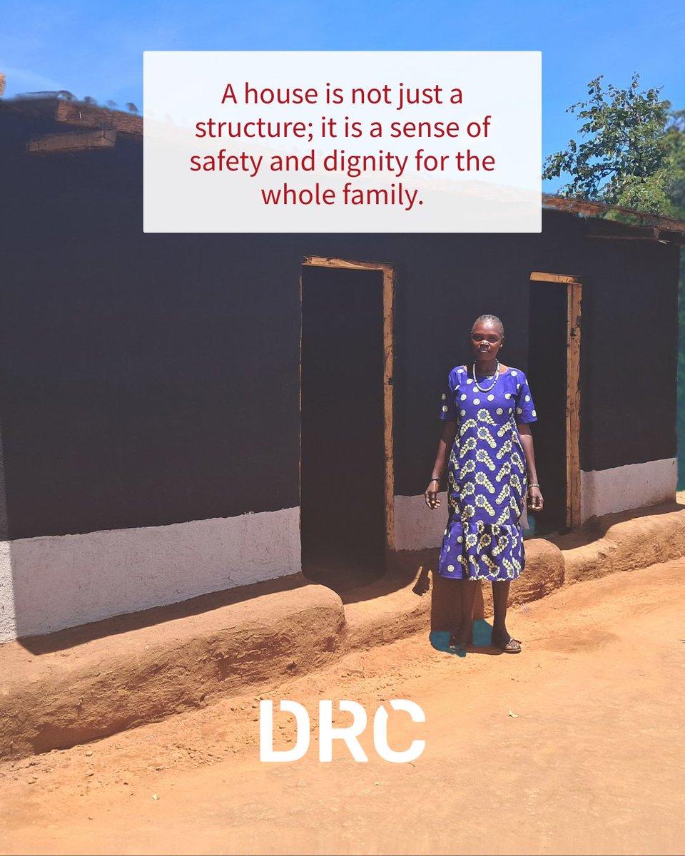 DRC_ngo's tweet photo. Through UHF-funded cash assistance interventions in West Nile, Uganda, DRC is providing direct financial support to help families repair their homes, restoring safety, dignity, and hope while reducing protection risks.

(@OCHAFunds)
(@UNOCHA)
(@UNOCHA_ROSEA) https://t.co/haR2pCXwoX