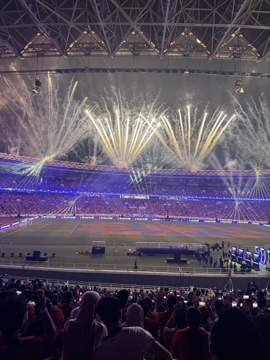 garagarabola_'s tweet photo. MERIAAAAAH BENEEEER CLOSING FINAL FIFA ASEAN CUP 2026! https://t.co/d3oJevtslX