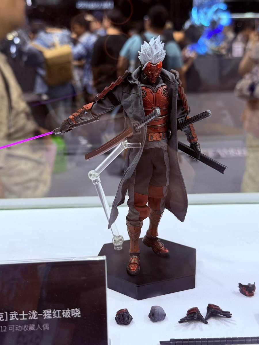 TRISKELE_HOBBY's tweet photo. 【上海WF2026会場・V Toysブース③】
サイバネ系も良さげ。ただ、V Toysのラインナップ全般、背景設定やカバーストーリーで補強が欲しいと思う。中華ファンタジーのやつはちょっとシュ◯トっぽいかな...
《当店のV Toys 銀月騎士の予約ページ》
https://t.co/mL2GpxA4hl
#TRISKELE_HOBBY
#VToys
#ファンタジーフィギュアで遊ぼう
#上海WF
#上海WF2026
#上海WonderFestival
#上海WonderFestival2026