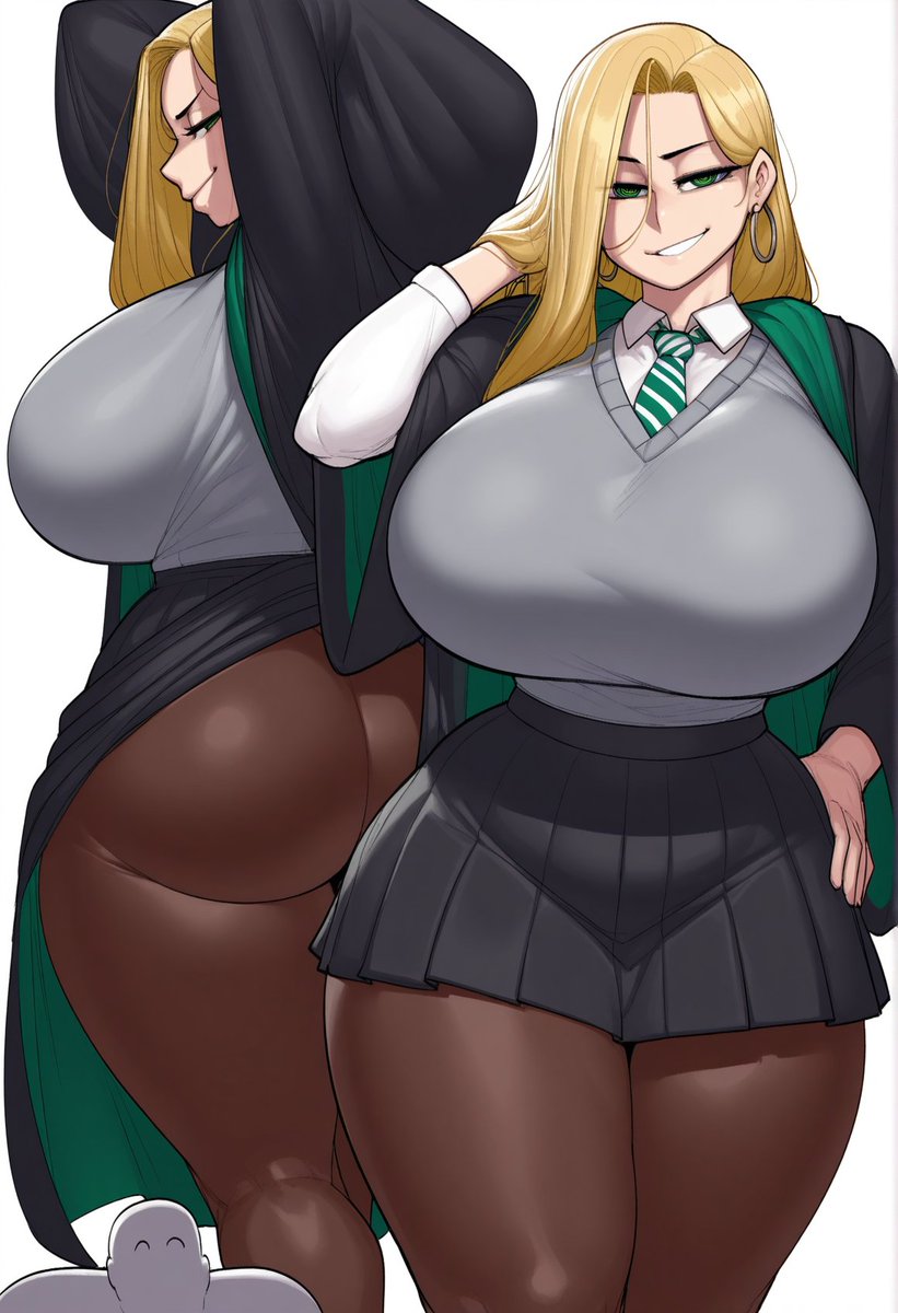 Yukinyami7's tweet photo. Fem Draco Malfoy / Malfoid sfw (1/2) https://t.co/8fCeM9OKkQ