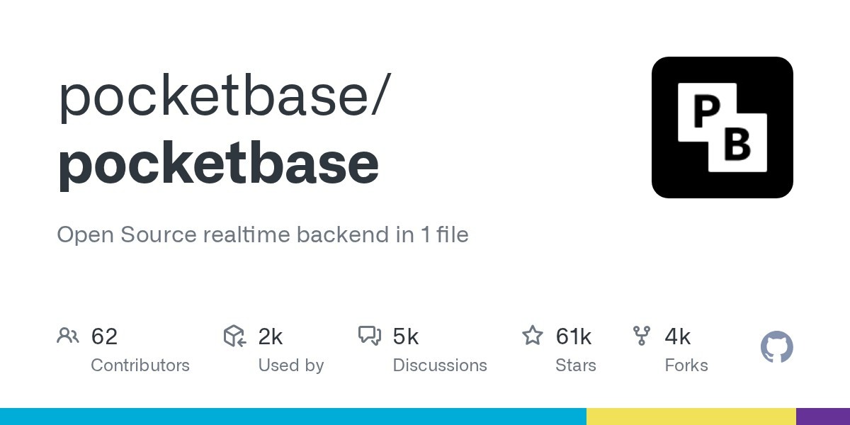 RepoLogs's tweet photo. Tired of paying crazy monthly fees for Firebase or Supabase just to spin up a simple app backend? 

PocketBase is an open-source realtime database that completely replaces legacy cloud tools. It packs an entire SQLite-powered backend into a...

#OpenSource #DevTools https://t.co/3TLy858gjq