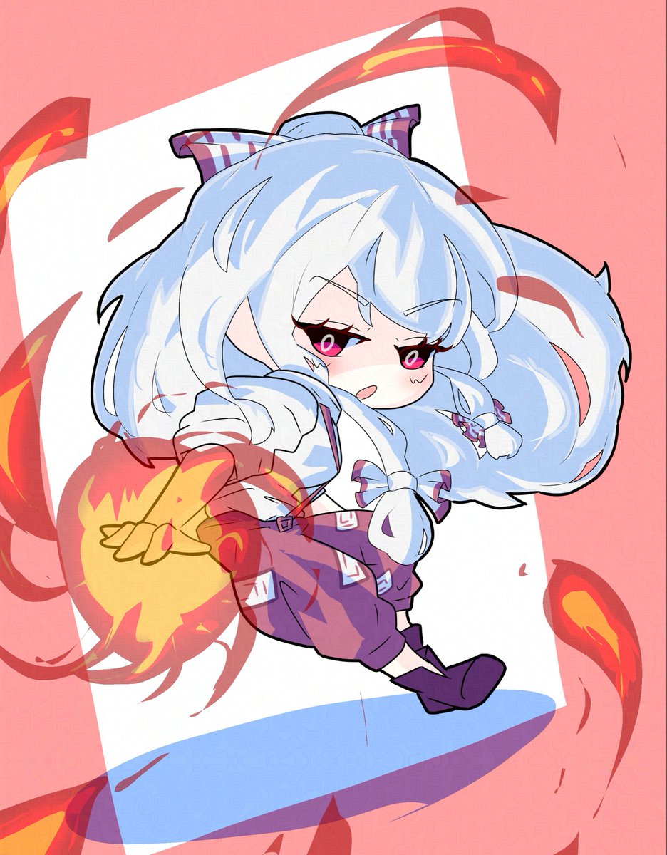 NaoNoE09's tweet photo. もこぴ
#東方Project #藤原妹紅 https://t.co/2LMg06Sv19