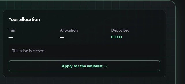 Bensolmaxi's tweet photo. So @papertrade_xyz launches oct. 10th on @daosdotworld

Target raise is 50 ETH and slots are gotten through WL application.

Whitelist guarantees allocation with tiers:
- Tier 1 = 0.25 ETH
- Tier 2 = 0.1 ETH
- Tier 3 = 0.025 ETH
- Partner/DAO — 1 ETH https://t.co/lHnQc0norf