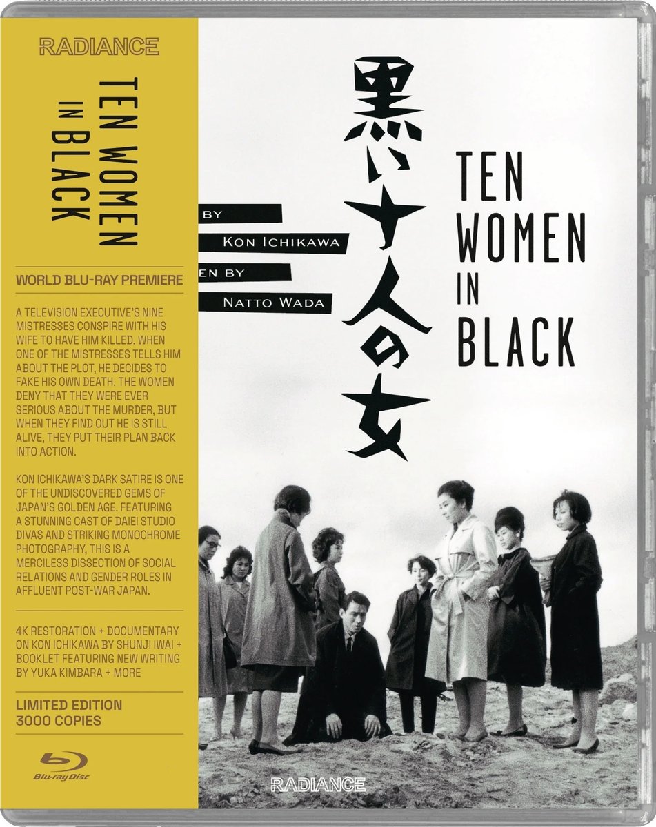 ecc72's tweet photo. Radiance Films schemes with TEN WOMEN IN BLACK (review): https://t.co/JDpf3t2KnA @dvdcompare @mvdentgroup @FilmsRadiance https://t.co/1LzrNHMmsQ