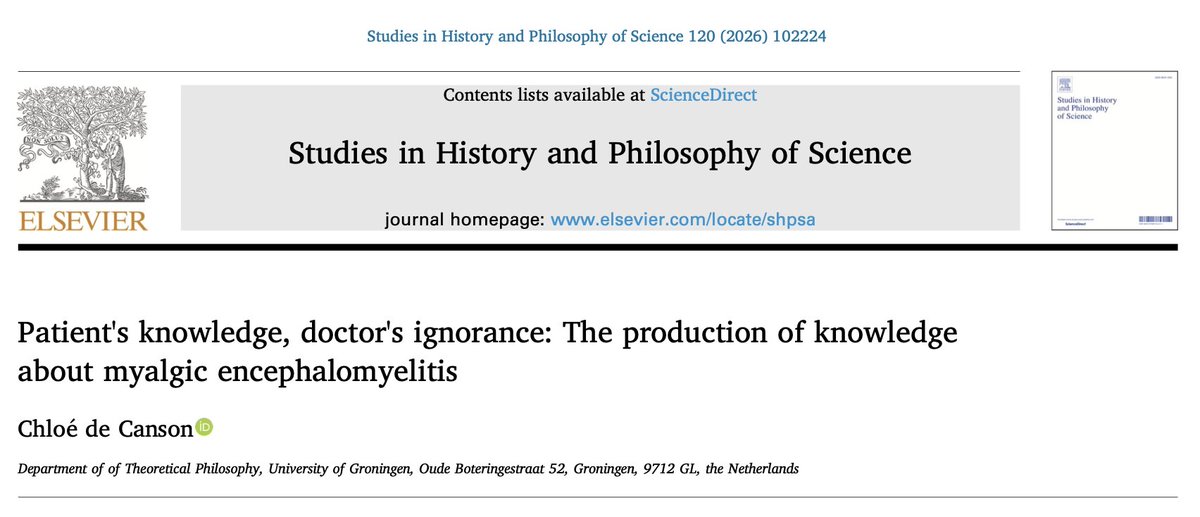 chloedecanson's tweet photo. Why do people with ME claim to know more about the medical aspects of their disease than their doctors? Bc the mechanisms that ensure doctors' knowledge fail in the case of ME, and sick people have created mechanisms of knowledge production and dissemination to pick up the slack https://t.co/FQiQRQ8mgR