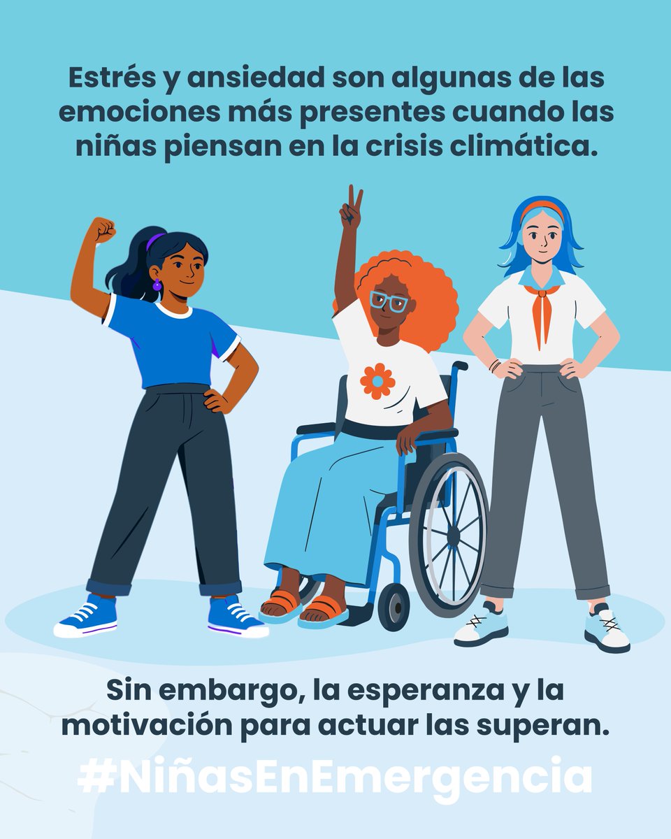 PlanPy's tweet photo. Las emergencias climáticas también afectan la vida de niñas y adolescentes. Escuchar sus experiencias es clave para comprender estos impactos y pensar respuestas que tengan en cuenta sus necesidades.

#NiñasEnEmergencia #DiaInternacionaldelaNiña #PlanInternationalParaguay https://t.co/EYxRuortA1