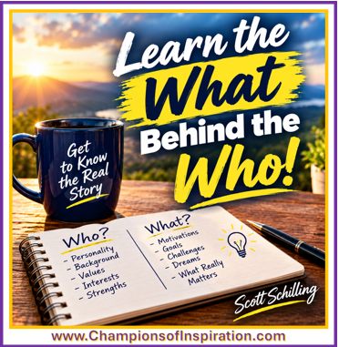 RealHawkeye8's tweet photo. Thought for the day...  

"Learn the What Behind the Who!”  

For more messages of hope and inspiration...check out the community at: https://t.co/fYsVd1XFUL 

Have a fabulous day... #dreamscometrue #livingthedream #legacy #success https://t.co/T8ph5J6hOo