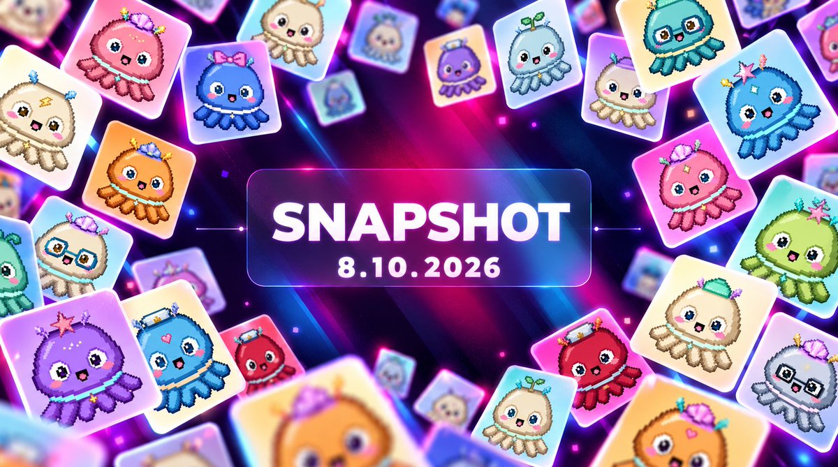 squinkfun's tweet photo. 🚨 SQUINK AIRDROP REMINDER 🚨 3 days to go.

The snapshot is getting closer. 🦑

Snapshot: October 8 — 3:00 PM UTC
Final Results: October 9
Airdrop Begins: October 10

We’re distributing 100,000,000 $SQUINK — 10% of the total 1B supply — to eligible NFT holders.

Each NFT ≈ 30,000 $SQUINK

If you’re holding, make sure your NFTs are in the wallet you want to use for the snapshot.

8th → Snapshot
9th → Results finalized
10th → Airdrop begins

The countdown is ON. ⏳

Don’t fade the Squink. 🦑💜 RT 

Drop your EVM.