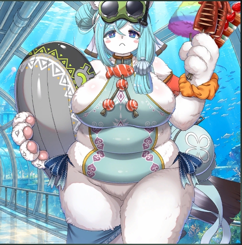 Koosawachi's tweet photo. 会話シーンのみにある水着メルト、ユニットとしてURで出してほしいが？？？ https://t.co/uI9YIXyFda